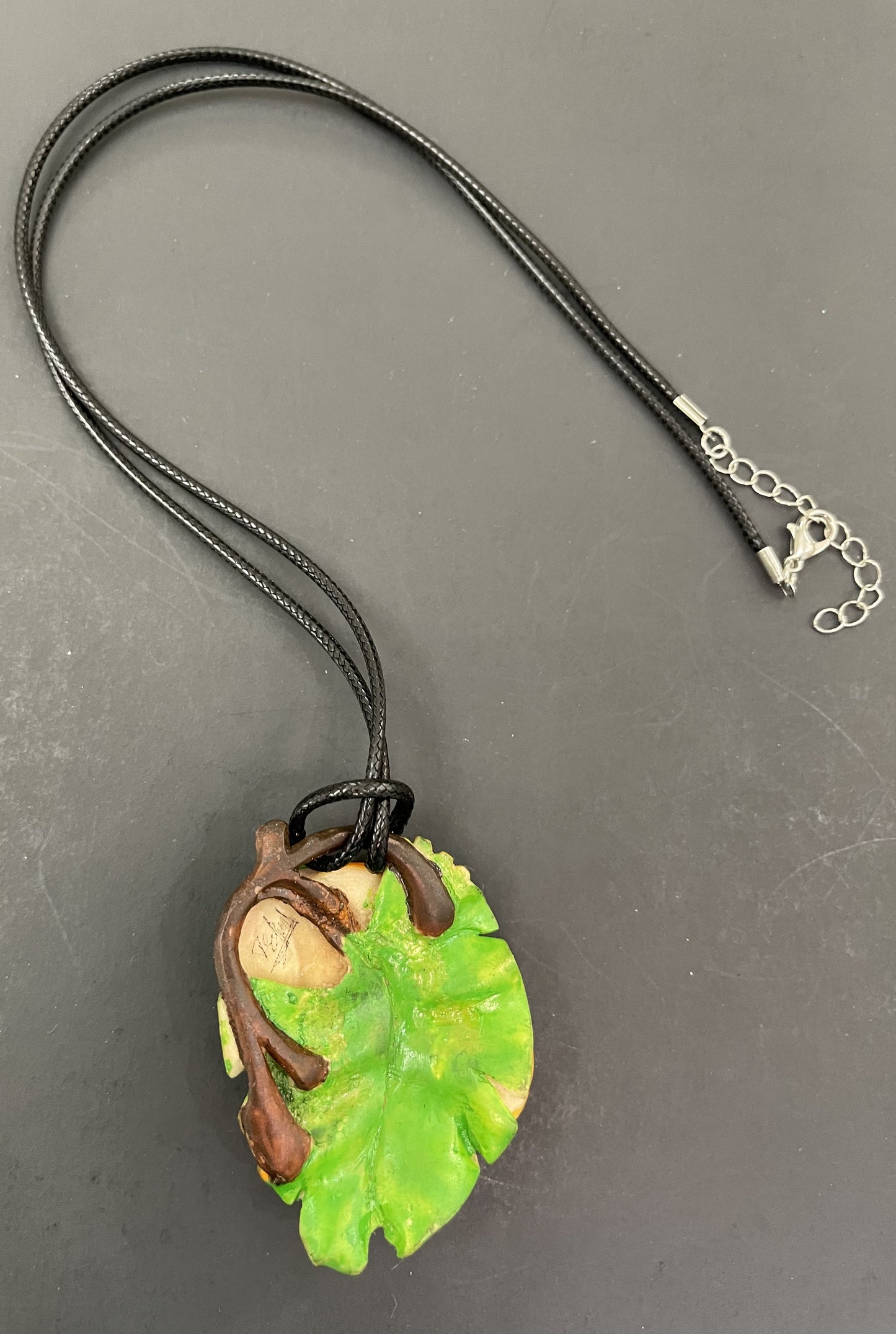 Tagua Jewelry Necklace Tree Frog Pendant Panama