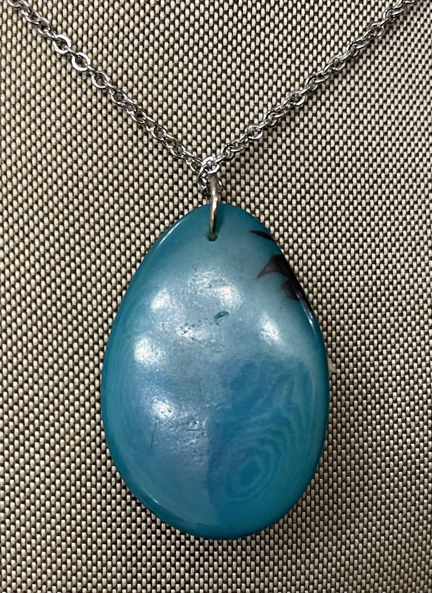 Sea Turtle Tagua Necklace Jewelry  Pendant Panama