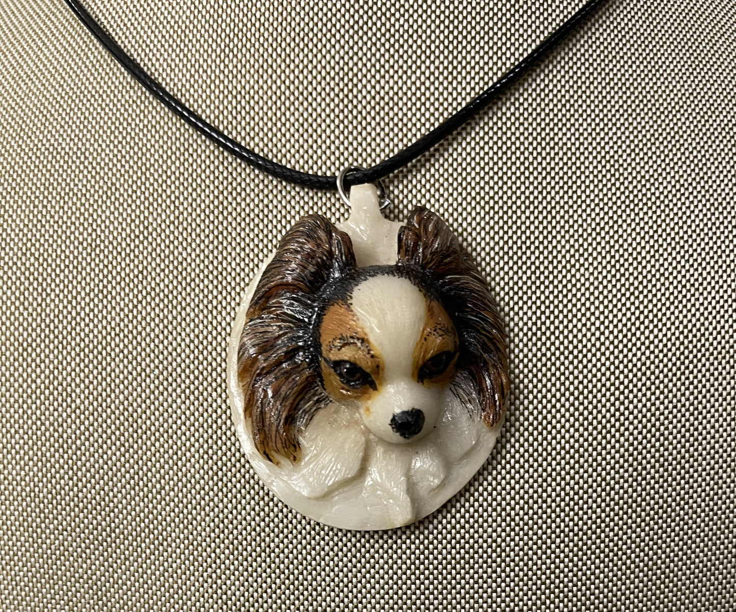 Puppy Dog Tagua Necklace Jewelry Pendant Panama