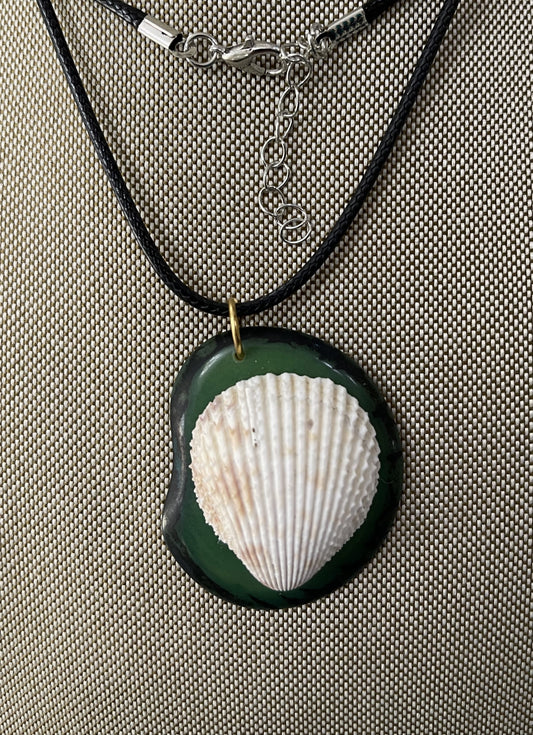 Seashell Tagua Necklace Jewelry Pendant Panama