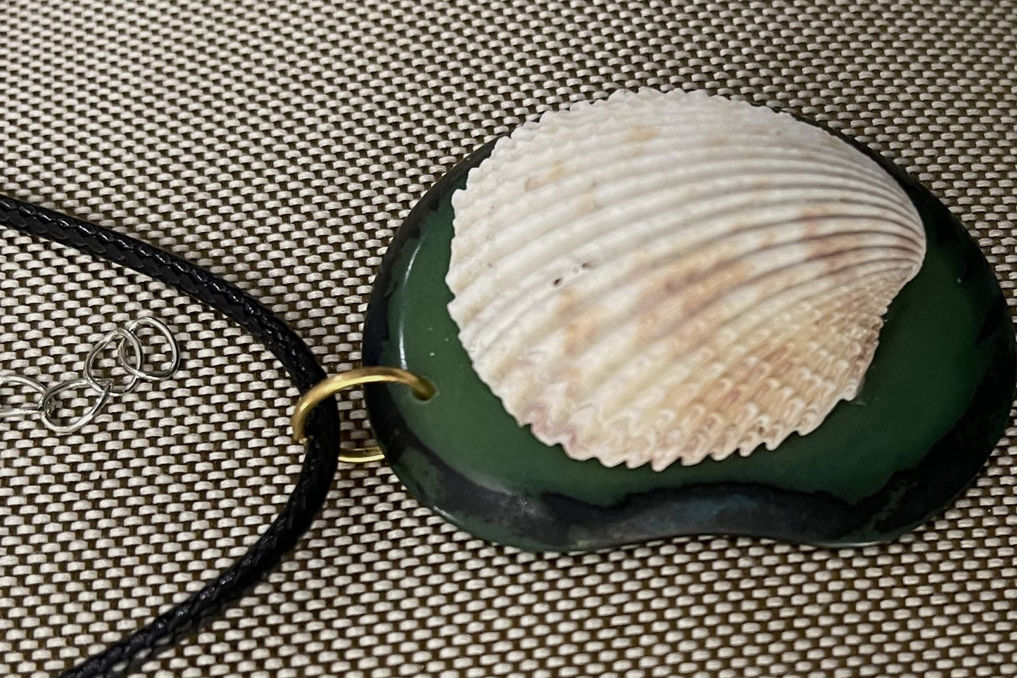 Seashell Tagua Necklace Jewelry Pendant Panama