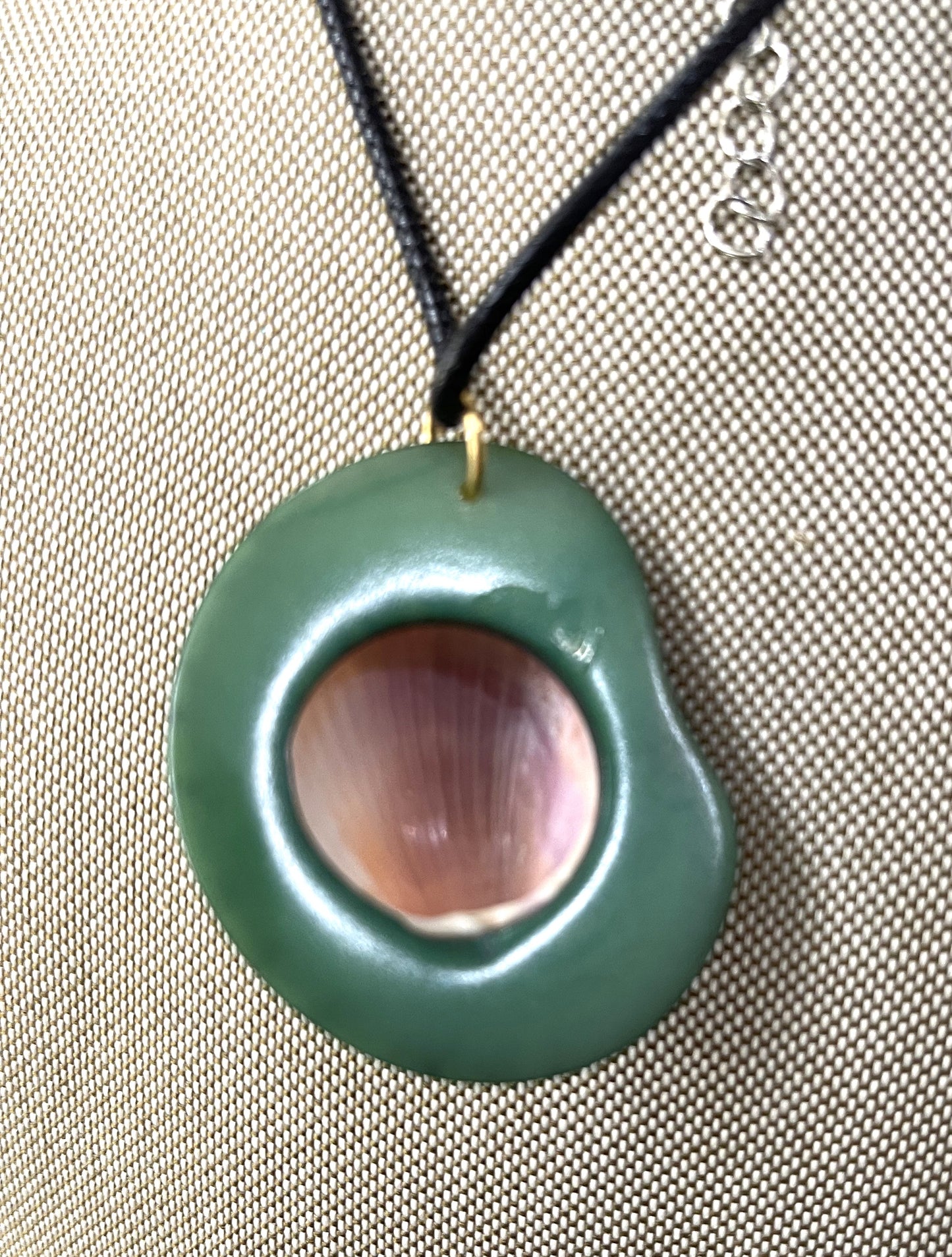 Seashell Tagua Necklace Jewelry Pendant Panama