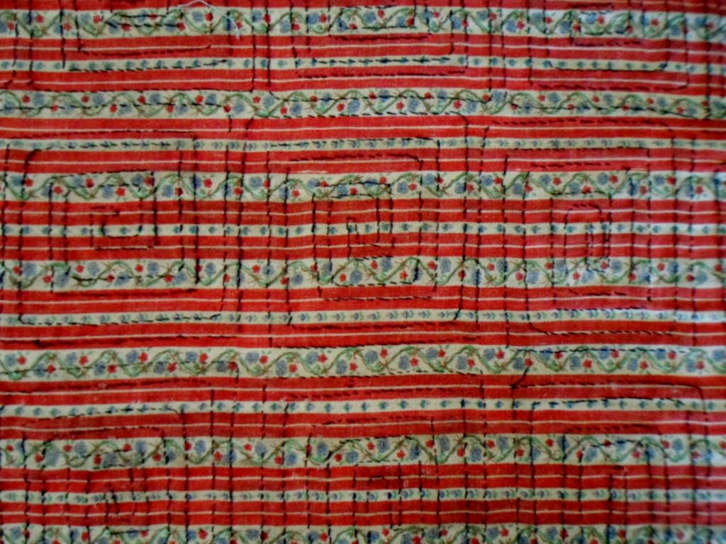 Kuna Indian Hand-Stitch SPECIAL BACKGROUND  Mola-Panama 21042012L