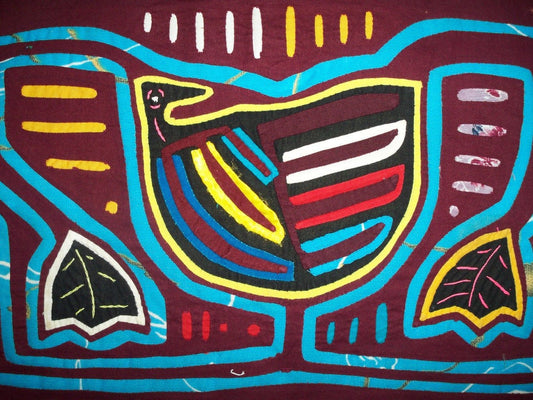 Traderbrock Kuna Tribe Bird Mola Panama San Blas-12.64673