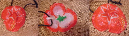 Wounaan Indian Hibiscus Tagua Carving Pendant-Panama 20112026L