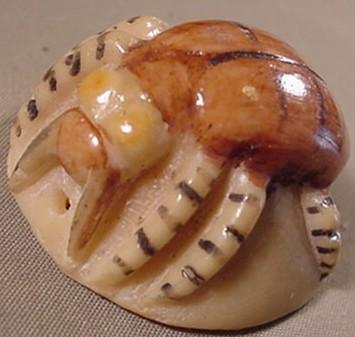 Wounaan Indian Insect Bug Tagua Carving-Panama 21042712L