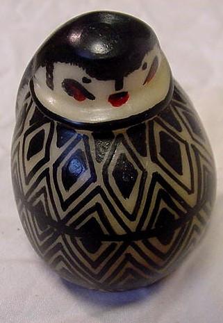 Wounaan Indian Human Figure Tagua Carving-Panama 21042508L