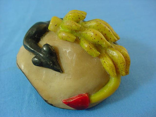 Wounaan Embera Banana Snake Tagua Nut Carving-Panama 21031109L
