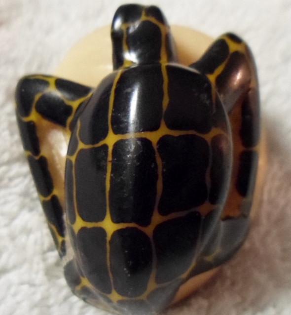 Wounaan Embera Sea Turtle Tagua Carving-Panama 16033103L