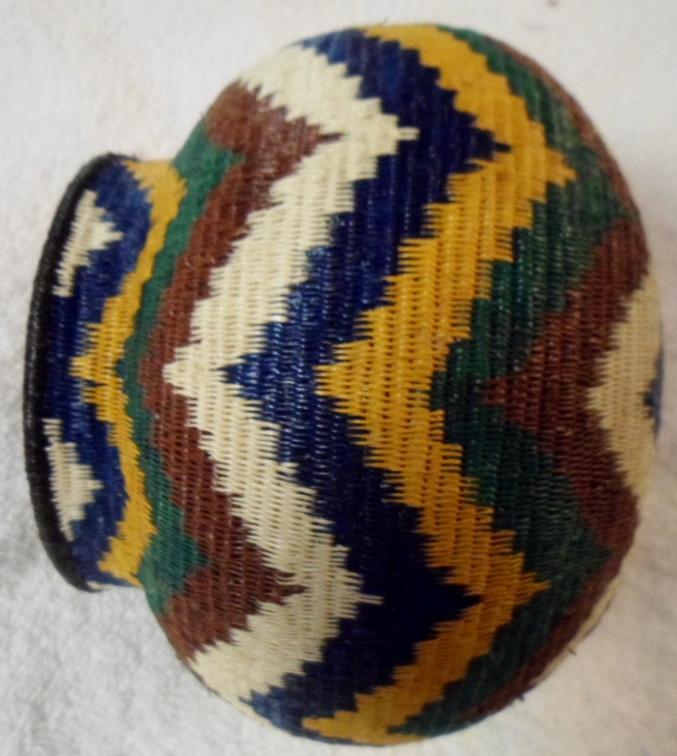Wounaan Embera Woven Basket-Panama 15101002ML